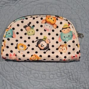 LONDON SOHO NEW YORK Polka Dot Disney Cartoon Makeup Bag